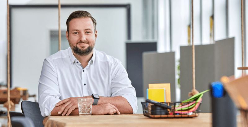 Portrait von Max Görner bei der Allfoye Managementberatung