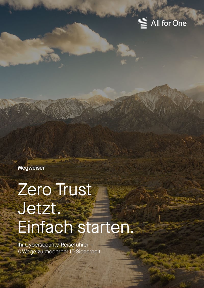 Zero Trust. Jetzt. Einfach starten cover