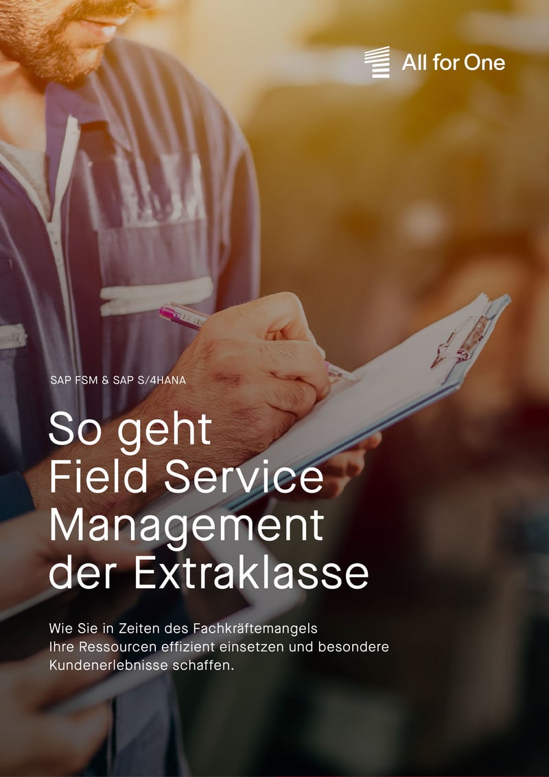 So geht Field Service Management der Extraklasse cover