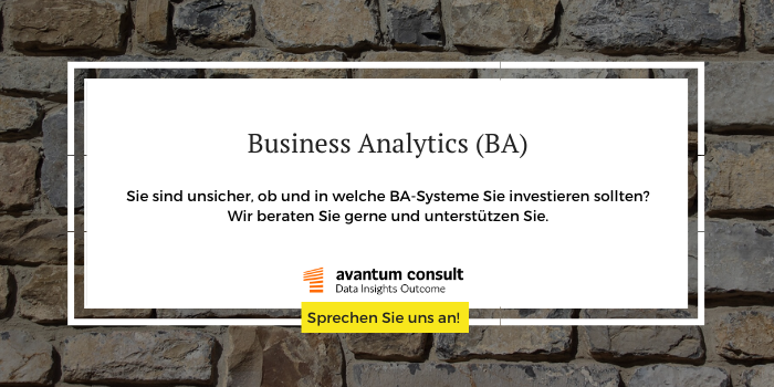 Erfahren Sie, ob und in welche BA-Systeme Sie investieren sollten