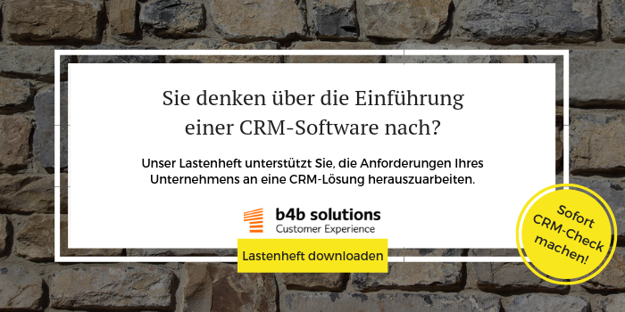 Machen Sie jetzt den CRM-Check!