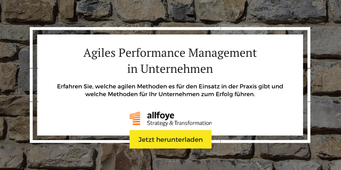 Mehr Informationen und Downloads zum Thema „Agiles Performance Management“
