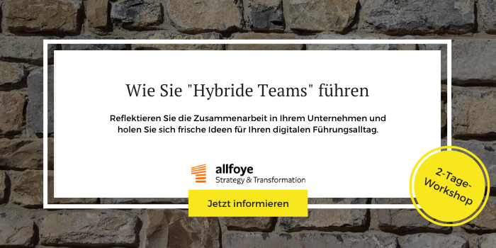 Workshop der Allfoye zur Führung hybrider Teams