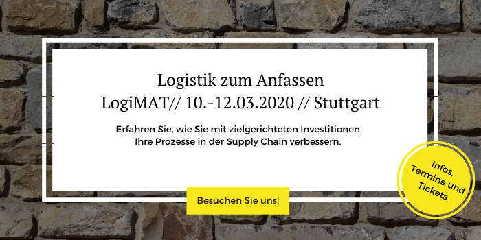 Auf der LogiMAT 2020 erleben Sie Digitalisierung live und zum Anfassen