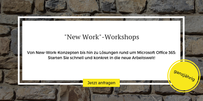 New Pay kann ein Teil der New-Work-Workshops sein