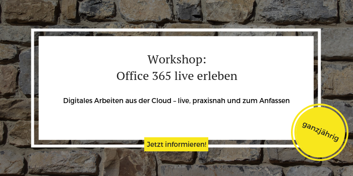 Digital Workplace: Workshop zu Microsoft Office 365