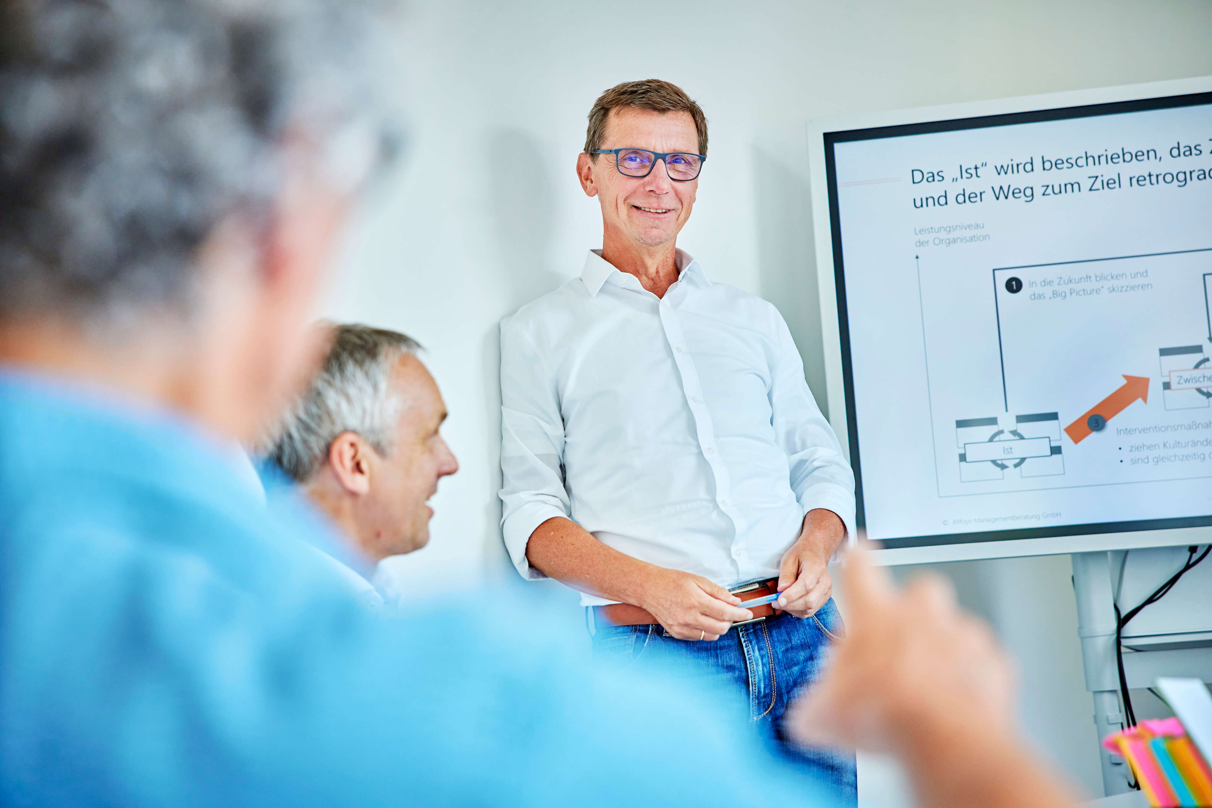 Portrait von Andreas Jackel bei der Allfoye