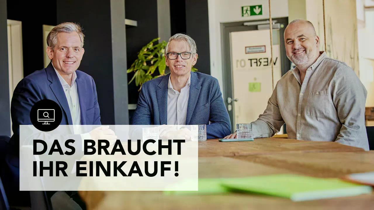 Portrait von Dr. Thomas M. Fischer, Dirk Schäfer und Sven Kroll.