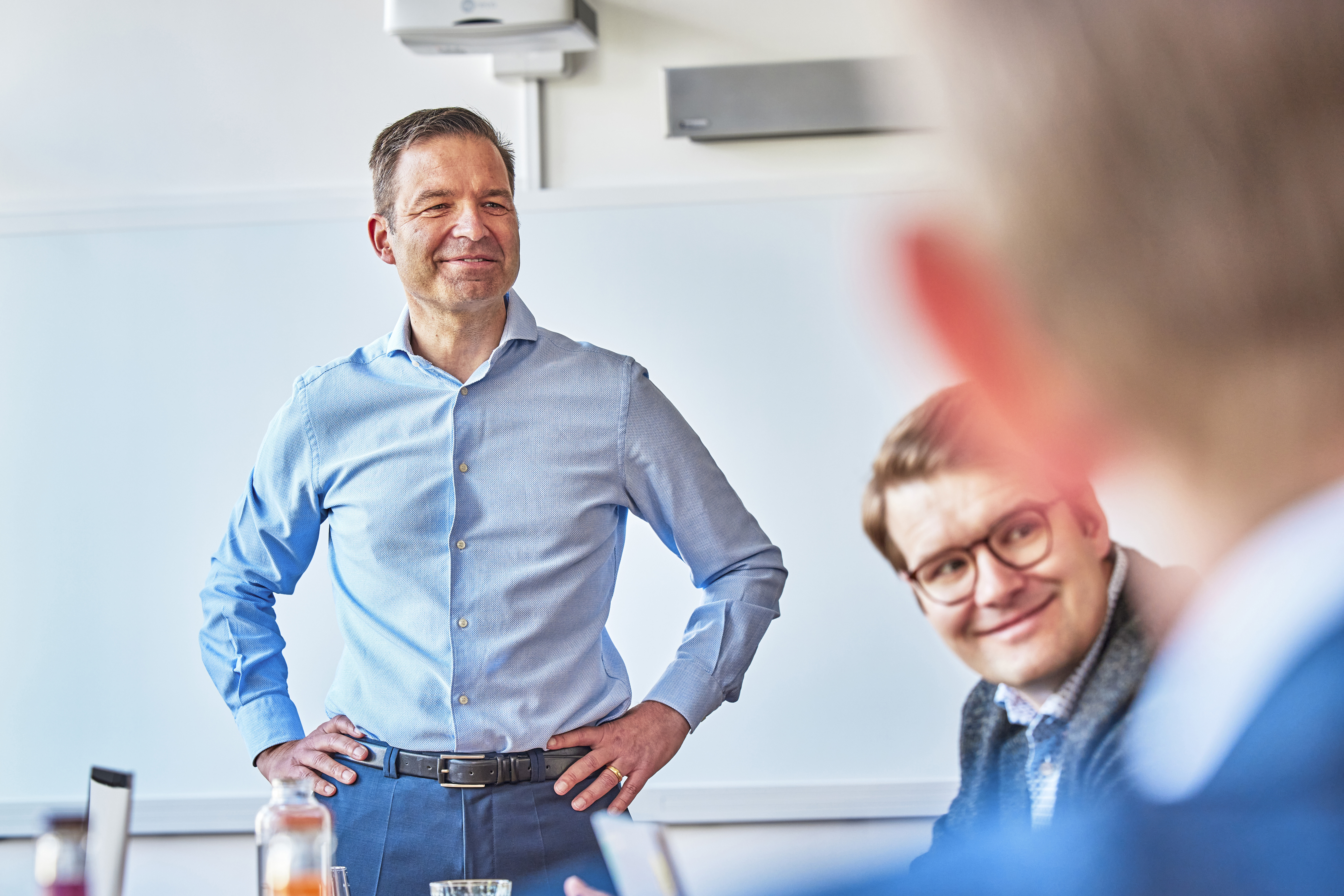 Portrait von Christopher Hasperg bei der Allfoye