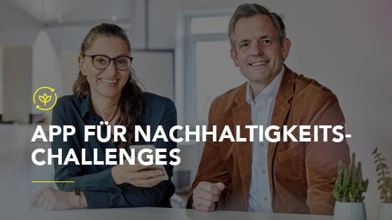 CEO Daniela und Tom bei der Allfoye.